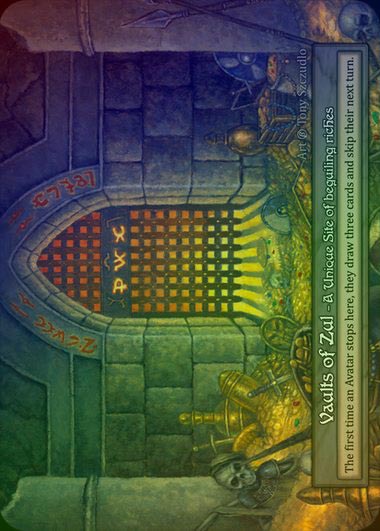 【FOIL】[Site] Vaults of Zul [beta-Unique]